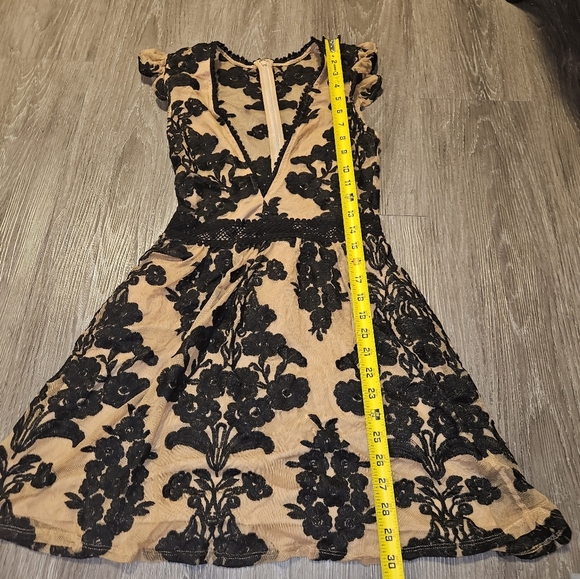 For love And Lemons Temecula Fit & Flare Mini Dress Small - Picture 7 of 8